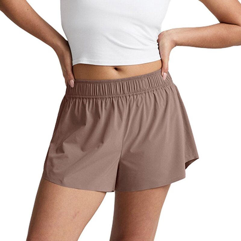 ビヨンドヨガ レディース ボトムス カジュアルパンツ Beyond Yoga Breeze Run Short - Women's Rosey Taupe トープ|ReVida 店