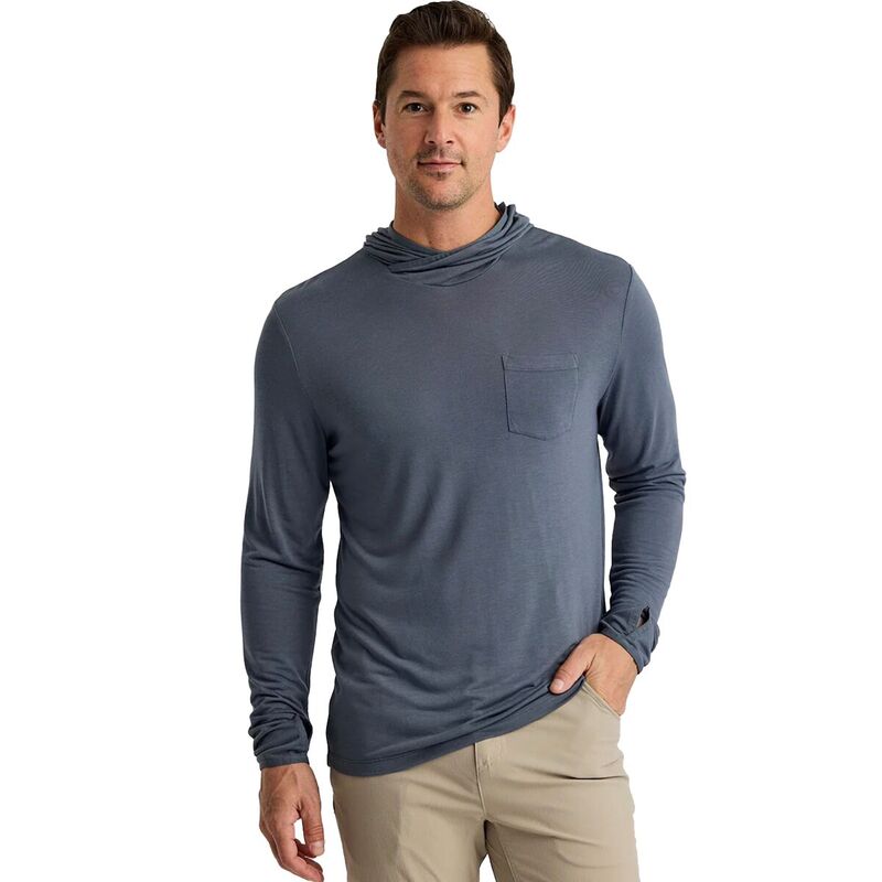 無償性 飛球 メンズ アウター パーカー・スウェット Free Fly Lightweight Hoodie - Men\u0027storm Cloud