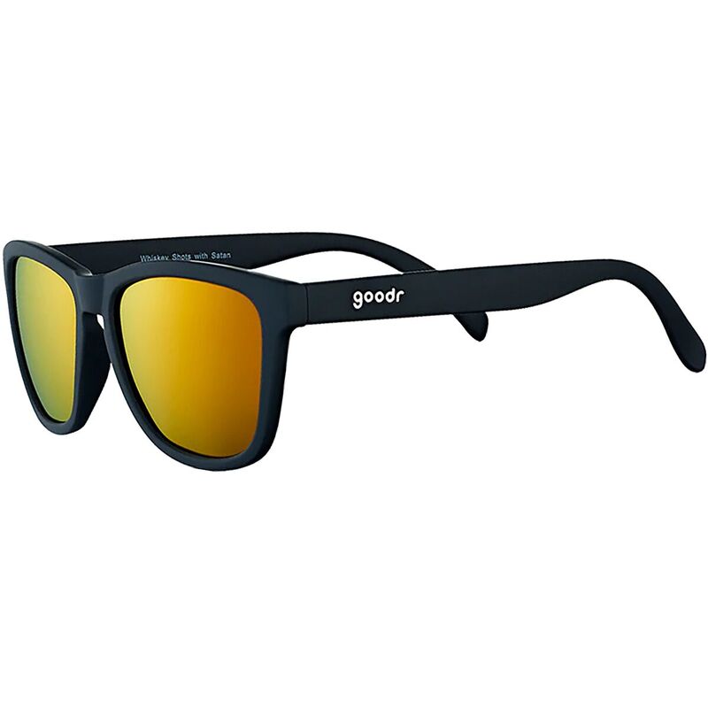 グダー メンズ 佩び物 サングラス・アイウェア Goodr OG Polarized Sunglasses Whiskey Shots with Satan