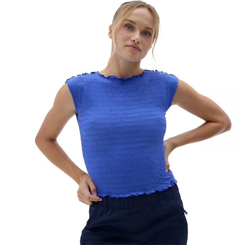 ハーフデイズ レディース トップス Tシャツ Halfdays Ynes Tank Top - Women'sapphire/Clematis Blue ブルー|ReVida 店
