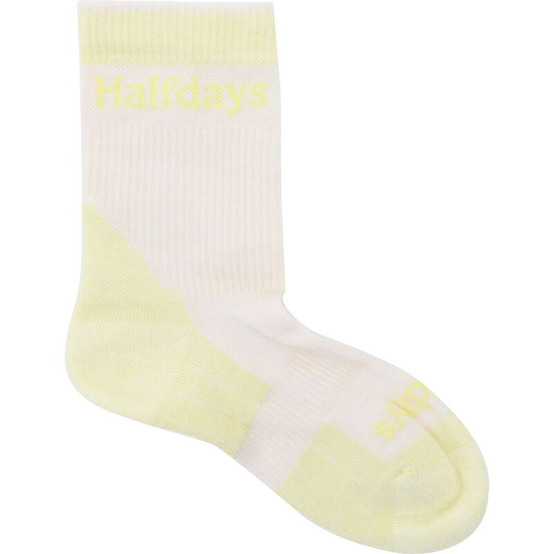 ハーフデイズ レディース アンダーお召しもの ソックス Halfdays Trail Socks - Women\u0027s Oatmilk/Limoncello