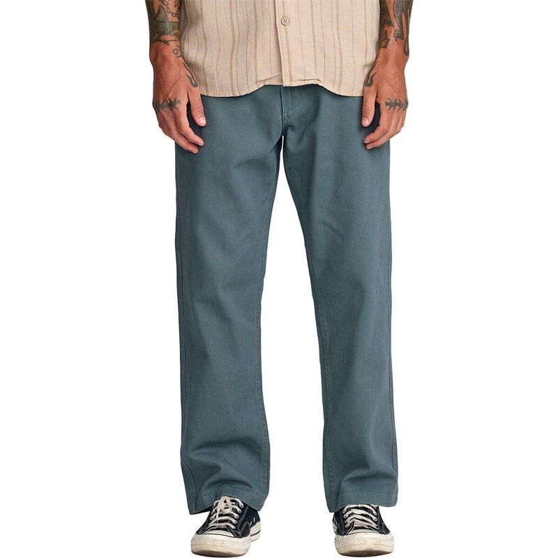 ルーカ メンズ ボトムス 心地よいズボン下 RVCAmericana Chino 2 - Men\u0027s Balsam Green 緑であること
