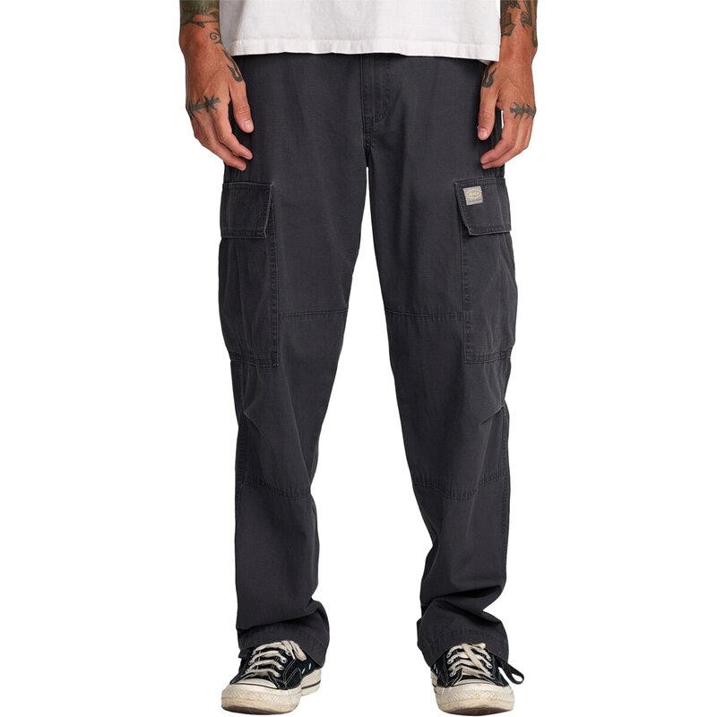 ルーカ メンズ ボトムス 心地よいズボン下 カーゴパンツ RVCA Dayshift Cargo Pant - Men\u0027s Pirate Black 黒いこと