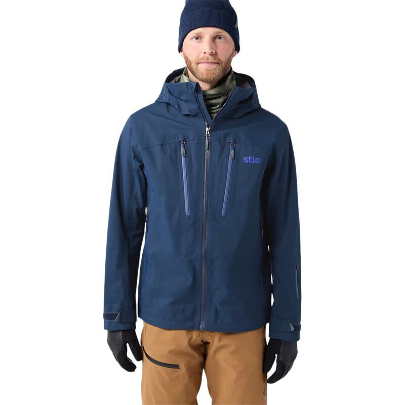 スティオ メンズ アウター ジャケット・ブルゾン STIO Environ Jacket - Men's Mountain Shadow/Navy ネイビー|ReVida 店