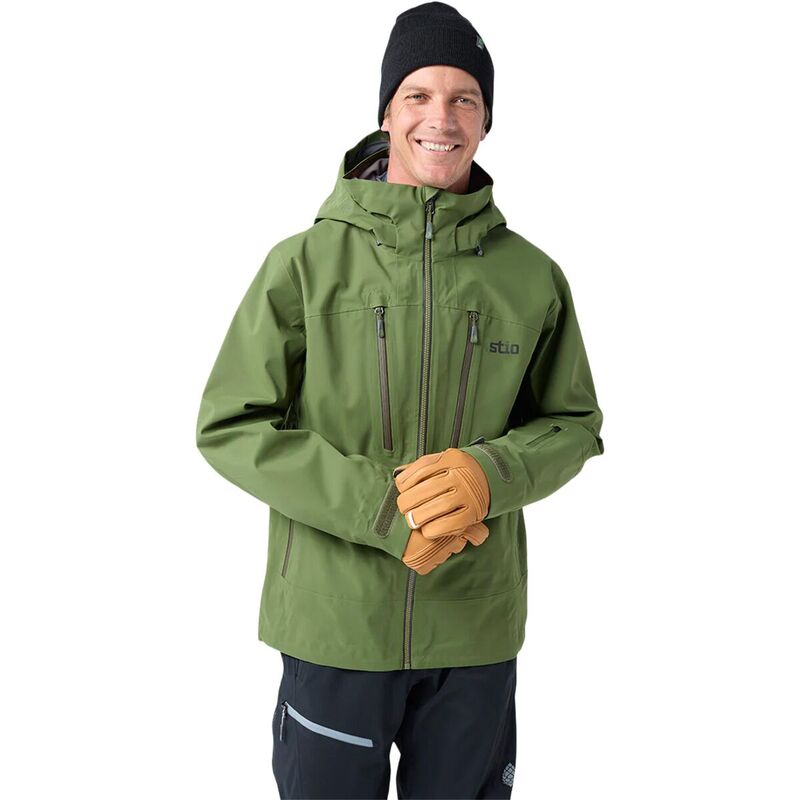 スティオ メンズ アウター ジャケット・ブルゾン STIO Environ Jacket - Men's Pine Forest/Olive オリーブ|ReVida 店