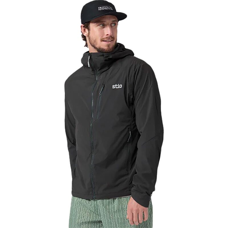 スティオ メンズ アウター 上衣・上衣 フーデッドジャケット STIO Dawner Hooded Jacket - Men\u0027s Boundary Black 黒いこと