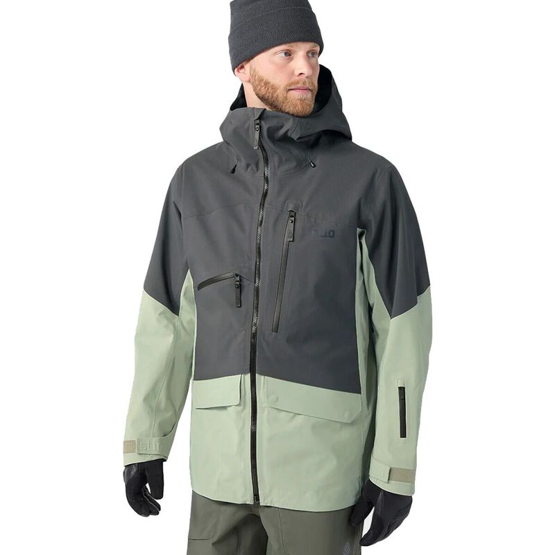 スティオ メンズ アウター ジャケット・ブルゾン STIO Figment Jacket - Men\'s Raven/Sage Flats セージ|ReVida 店