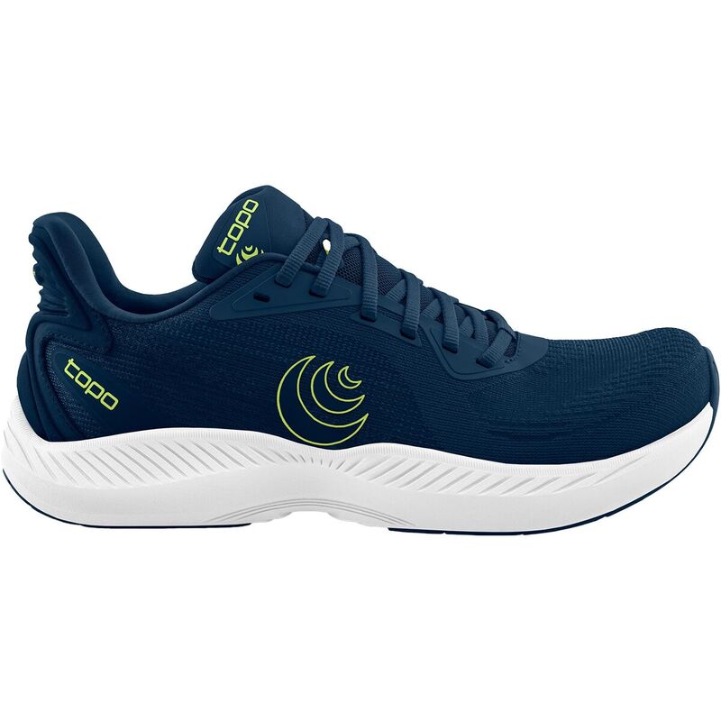 トポアスレチック メンズ シューズ スニーカー Topo Athletic Fli-Lyte 6 Running Shoe - Men\u0027s Navy/Lime 米国海軍