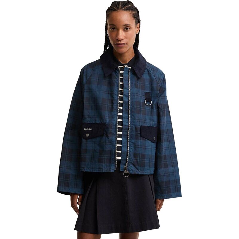 バブアー レディース アウター 上衣・上衣 Barbour Baiton Casual Jacket - Women\u0027s Weathered Marine