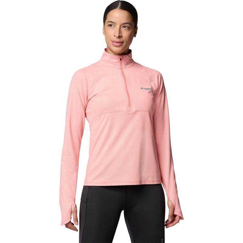 コロンビア レディース トップス プルオーバー 長袖 上衣 Columbia Summit Valley Long-Sleeve Half-Zip Jacket - Women\u0027s Alpenglow