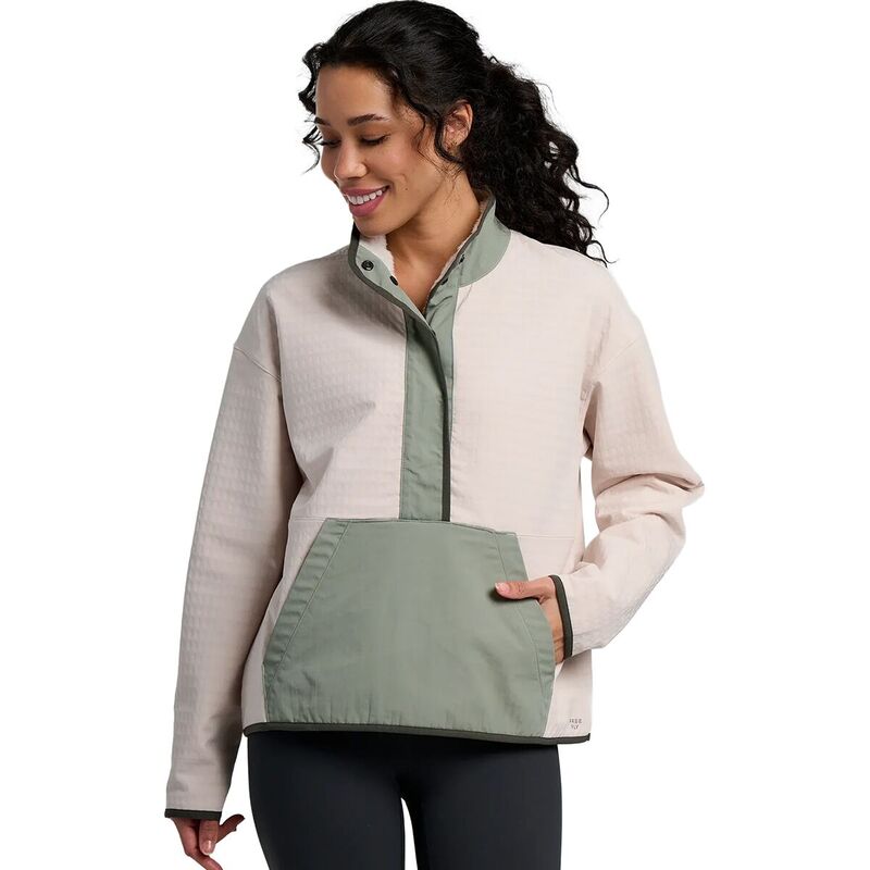 無償性 飛球 レディース アウター 上衣・上衣 フリース Free Fly Gridback Fleece Snapullover - Women\u0027s Forest フォレスト