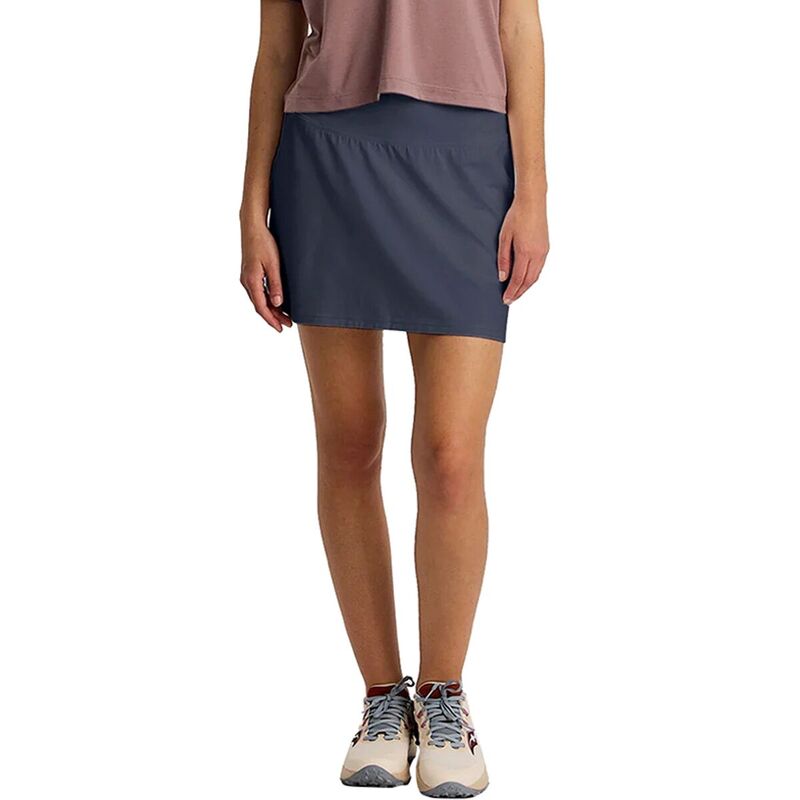 無償性 飛球 レディース 下つ方スコート Free Fly All Day Skort - Women\u0027storm Cloud
