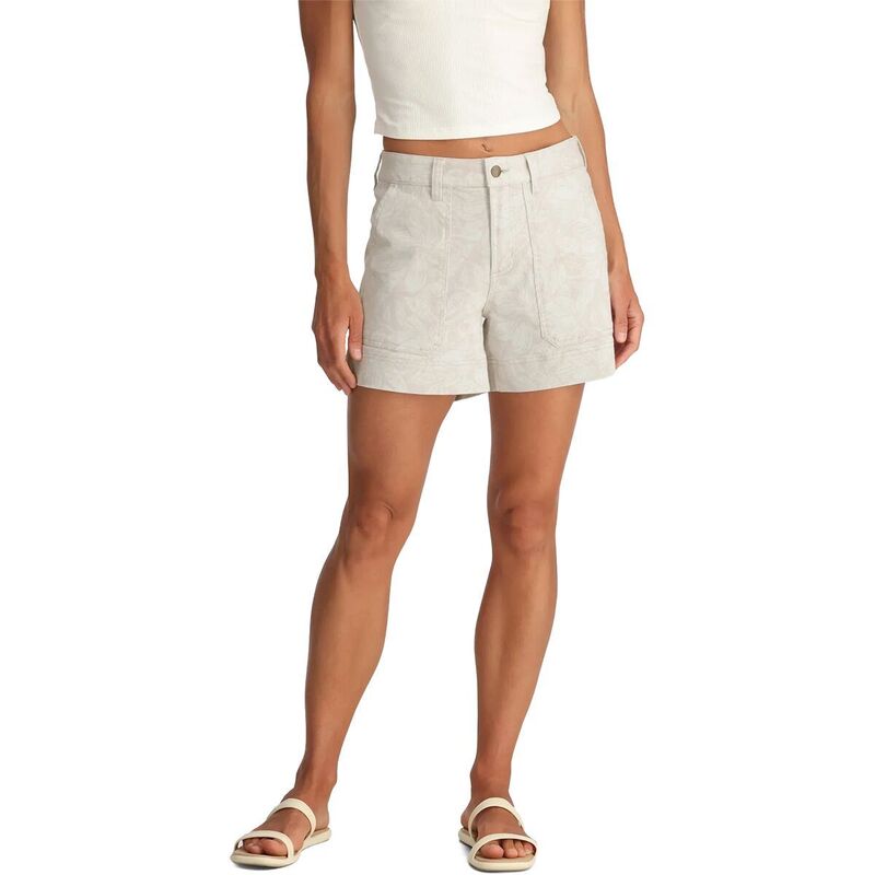 フリー フライ レディース ボトムス カジュアルパンツ Free Fly Folly Twill Short - Women's Nolia Floral Print Stone ストーン｜ReVida 店