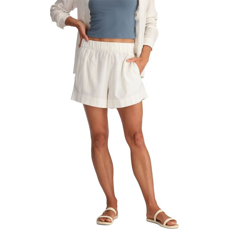 フリー フライ レディース ボトムス カジュアルパンツ Free Fly Sullivan'short - Women's Dash Vertical Stripe Sea Salt ストライプ|ReVida 店