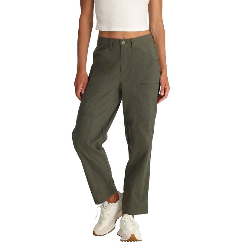 無償性 飛球 レディース ボトムス 心地よいズボン下 Free Fly Topogrid Pant - Women\u0027s Dark Forest フォレスト