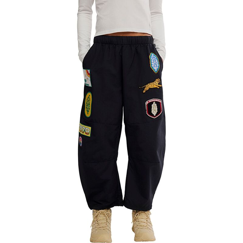 フリーピープル レディース ボトムス 心地よいズボン下 FP Movement Patched Game Day Pant - Women\u0027s Black 黒いこと