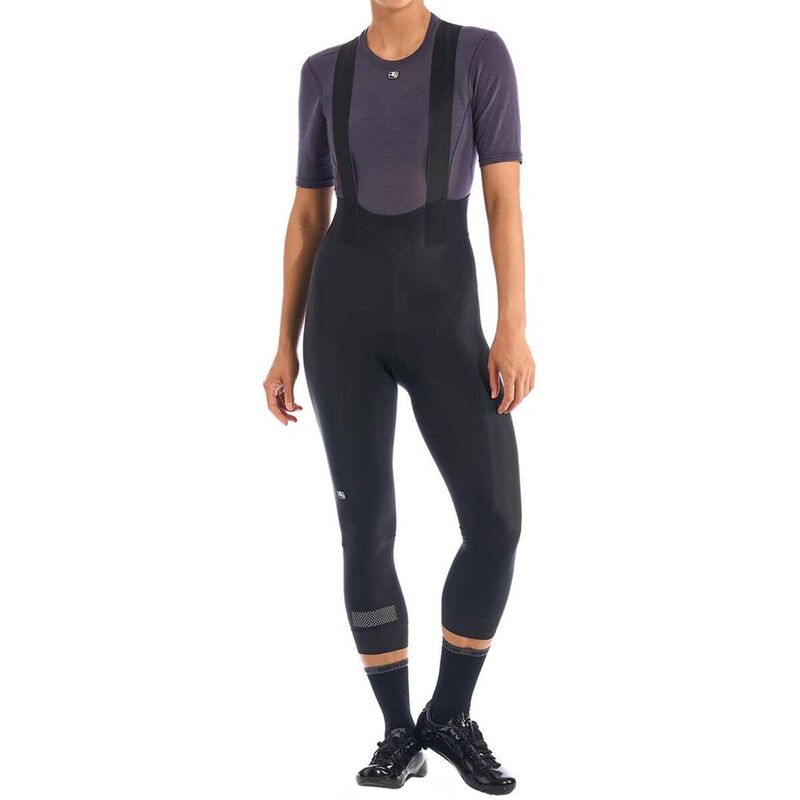 ジョルダーノ レディース ボトムス 心地よいズボン下 Giordana Silverline Thermal Bib Knicker - Women\u0027s Black 黒いこと