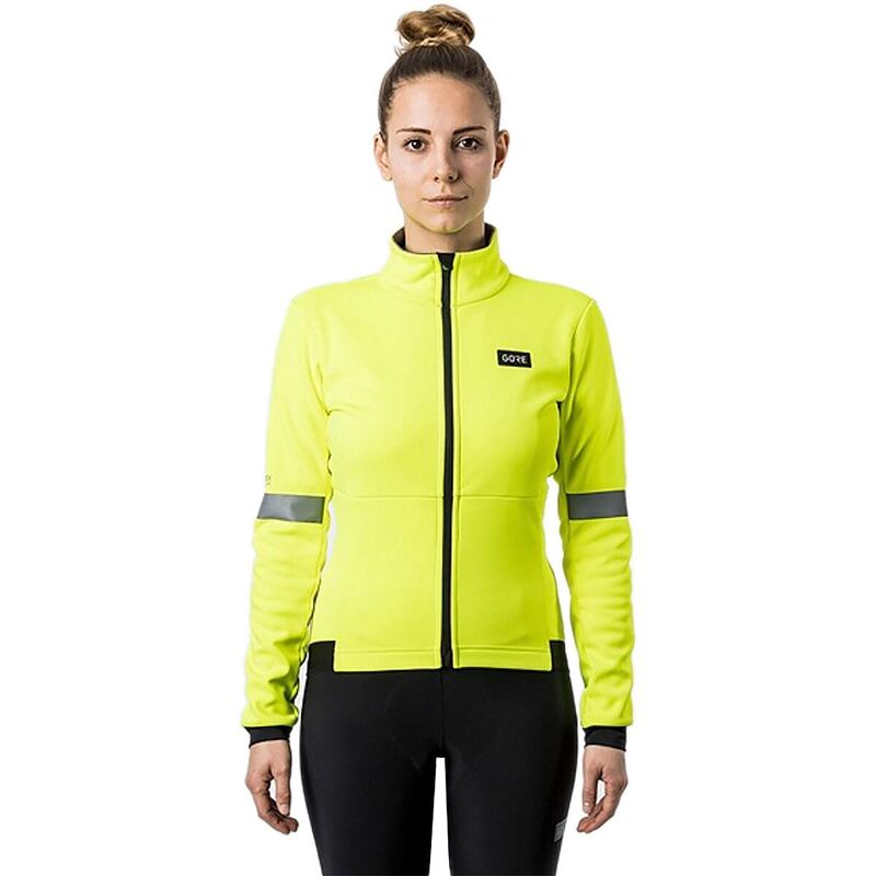 ゴア御召しもの レディース アウター 上衣・上衣 GOREWEAR Tempest Cycling Jacket - Women\u0027s Neon Yellow 黄色
