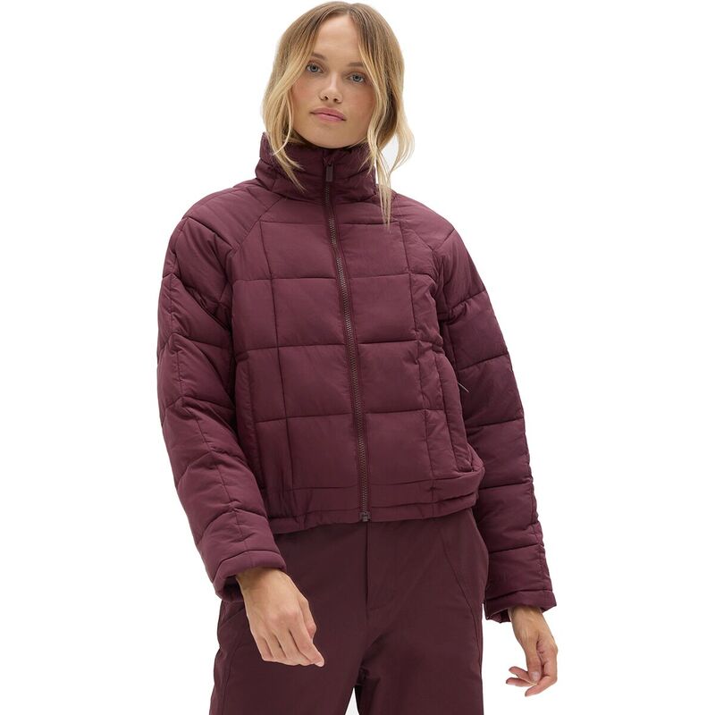 ハーフデイズ レディース アウター 上衣・上衣 Halfdays Nellie Packable Puffer - Women\u0027s Glazed Cherry