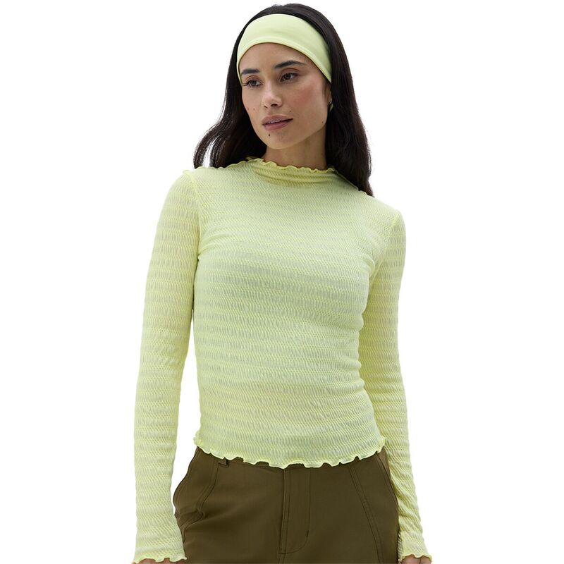 ハーフデイズ レディース トップス Tシャツ 長袖 Halfdays Ynes Performance Long-Sleeve Top - Women's Limoncello/Pear Sorbet｜ReVida 店