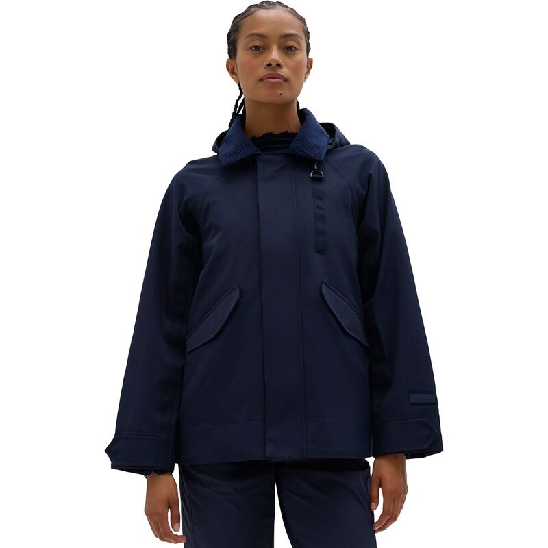 ハーフデイズ レディース アウター ジャケット・ブルゾン Halfdays Trail Rain Jacket - Women's Navy ネイビー|ReVida 店