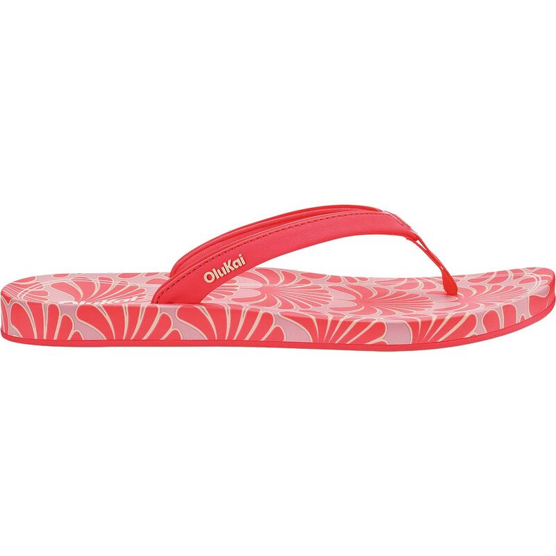 オルカイ レディース シューズ サンダル Olukai Uiki Flip Flop - Women\u0027s Hot Pink/Pa\u0027i サクラ色