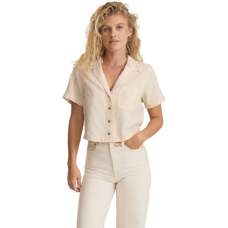置き目アク レディース トップス プルオーバー Roark Crosswinds Camp Shirt - Women\u0027s Unbleached