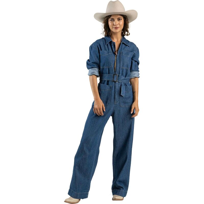 センデロプロビジョンズ レディース 下つ方スコート 飛び降りる背広 Sendero Provisions Co. Margot Jumpsuit - Women\u0027s Indigo インディゴ
