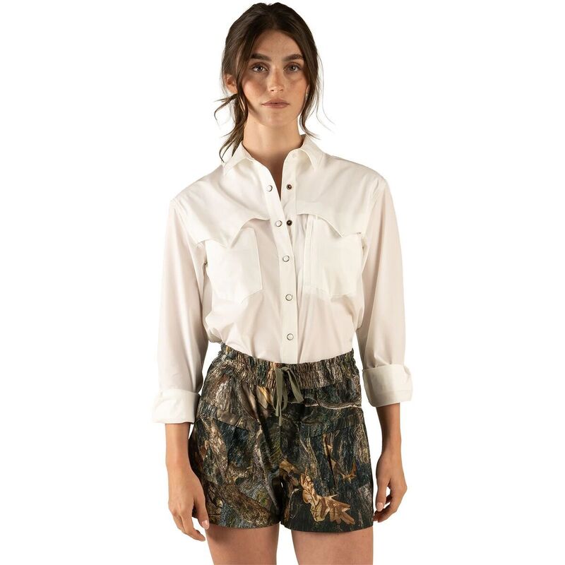 センデロプロビジョンズ レディース トップス プルオーバー 長袖 Sendero Provisions Co. Confluence Tech Long-Sleeve Shirt - Women\u0027s Vintage White 白いこと