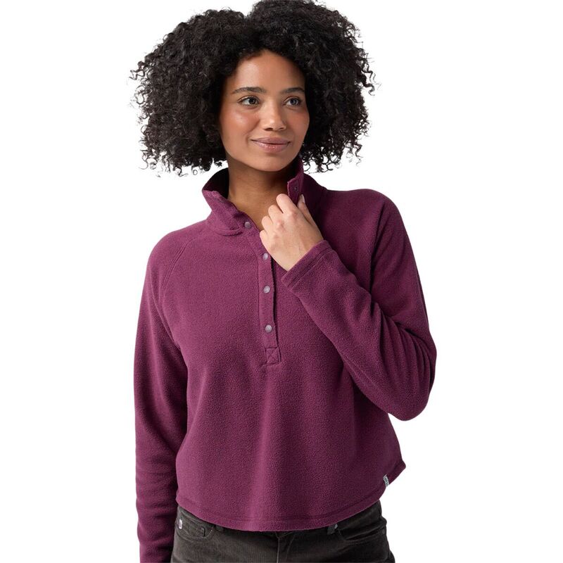 スティオ レディース アウター 上衣・上衣 フリース STIO Turpin Fleece Snapullover - Women\u0027s Aubergine 厚地の外套ジーン