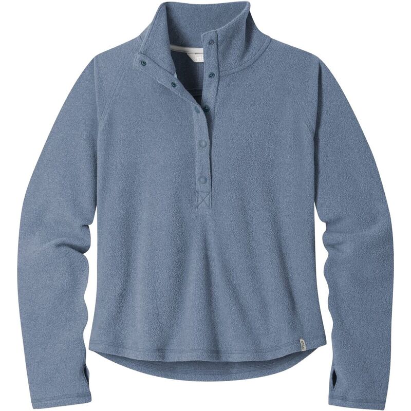 スティオ レディース アウター 上衣・上衣 フリース STIO Turpin Fleece Snapullover - Women\u0027s Vintage Indigo Heather ギョリュウモドキ