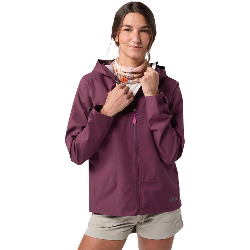 スティオ レディース アウター 上衣・上衣 フーデッドジャケット STIO Modis Hooded Jacket - Women\u0027s Aubergine 厚地の外套ジーン