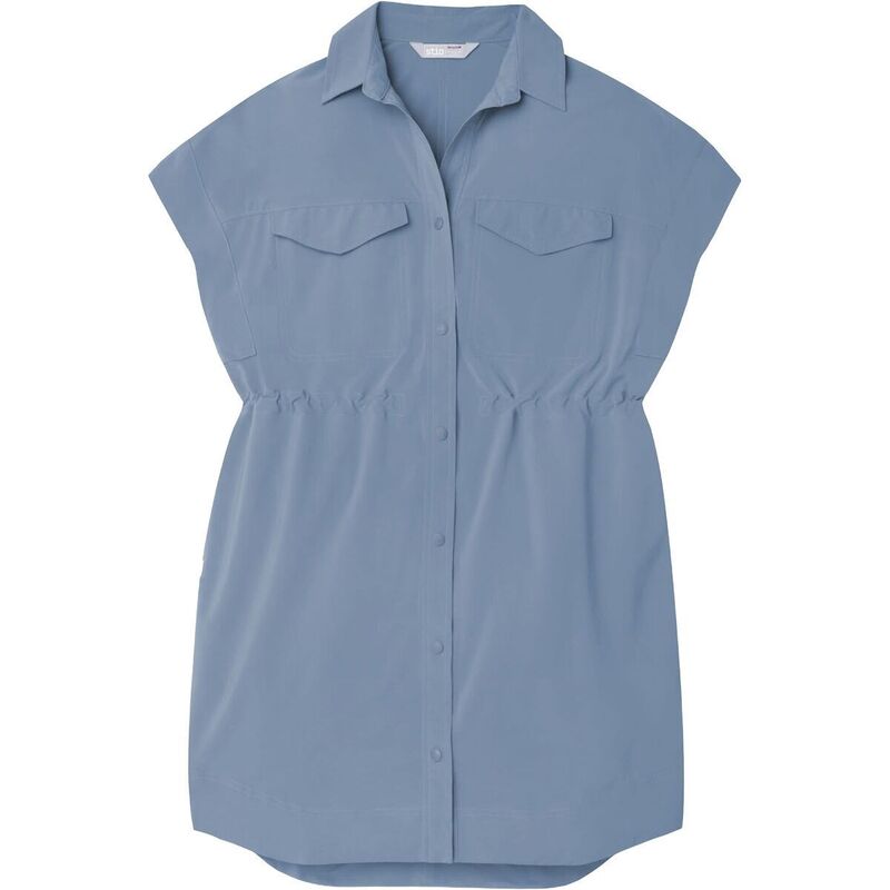 スティオ レディース トップス 衣装 プルオーバー STIO Mountain Flow Shirt Dress - Women\u0027s Vintage Indigo インディゴ