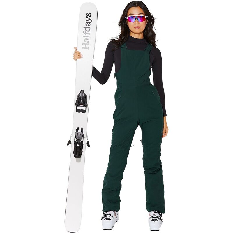 ハーフデイズ レディース ボトムス 心地よいズボン下 Halfdays Carson Bib Pant - Women\u0027s Alpine Green 緑であること