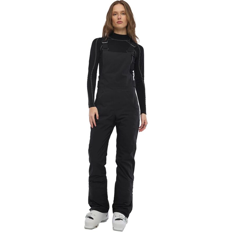 ハーフデイズ レディース ボトムス 心地よいズボン下 Halfdays Carson Bib Pant - Women\u0027s Black 黒いこと
