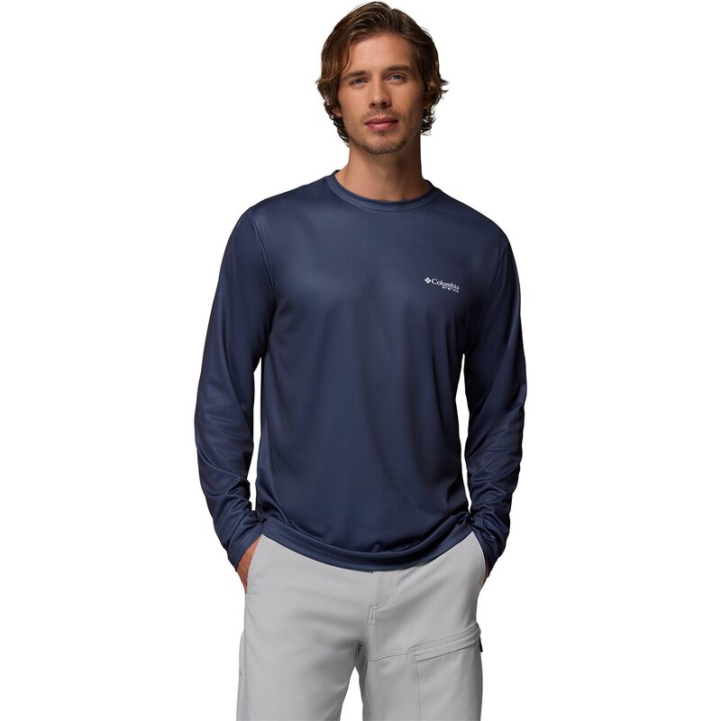 コロンビア メンズ トップス シャツ 長袖 Columbia Terminal Tackle PFG Dare Devilong-Sleeve Shirt - Men's Nocturnal|ReVida 店