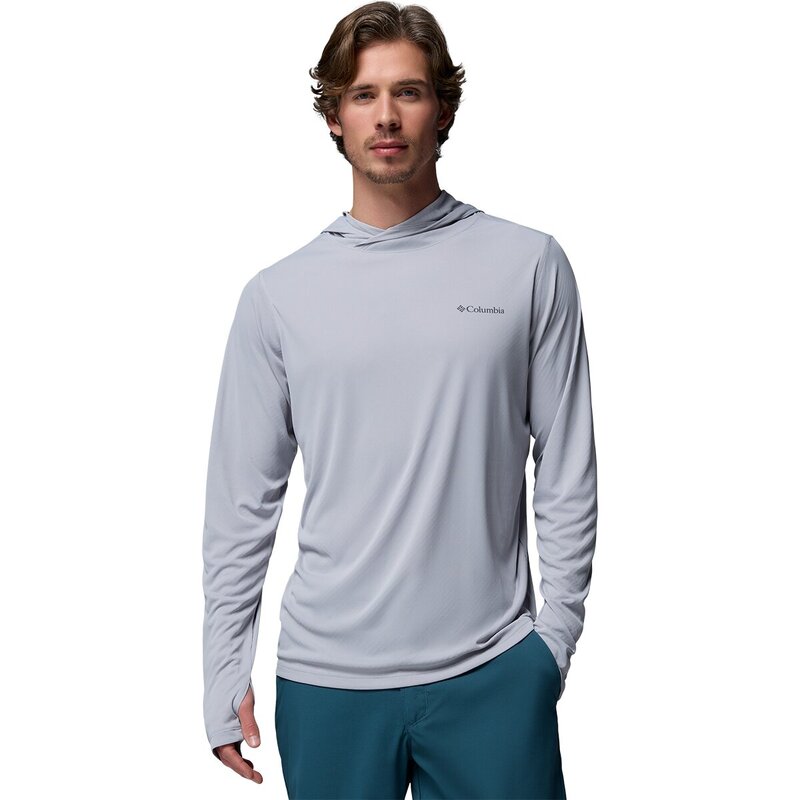 コロンビア メンズ アウター パーカー・スウェット Columbia Zero Rules Lite Hoodie - Men's Columbia Grey グレー｜ReVida 店
