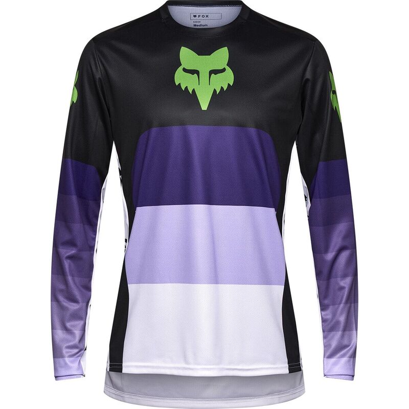 フォックスレーシング メンズ トップス Tシャツ ジャージー 長袖 Fox Racing Ranger Long-Sleeve Jersey - Men's Grid Black ブラック｜ReVida 店