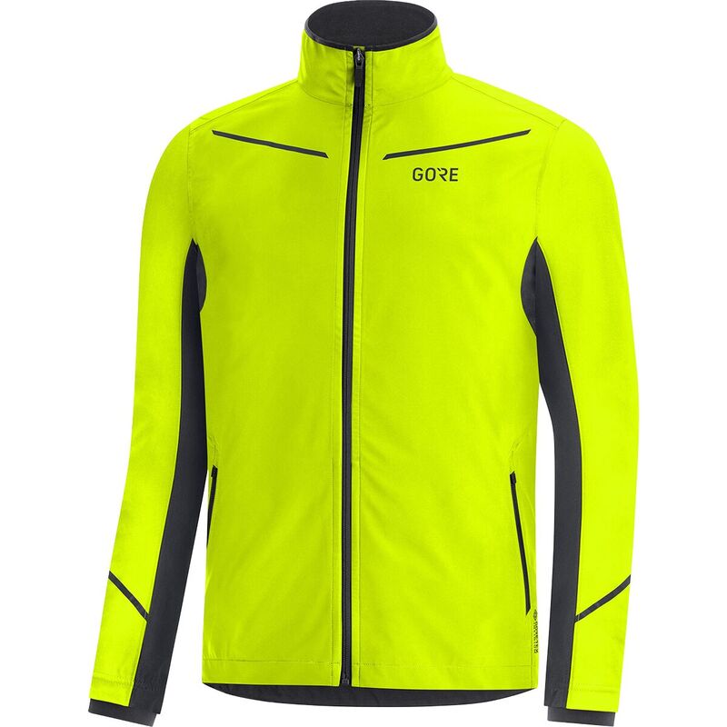 ゴアウェア メンズ アウター ジャケット・ブルゾン GOREWEAR3 GORE-TEX INFINIUM Partial Jacket - Men's Neon Yellow/Black ブラック｜ReVida 店