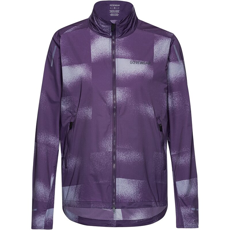 ゴアウェア レディース アウター ジャケット・ブルゾン GOREWEAR Concurve Cloud Windbreaker - Women's Purple Indigo / Amethyst Grey グレー|ReVida 店