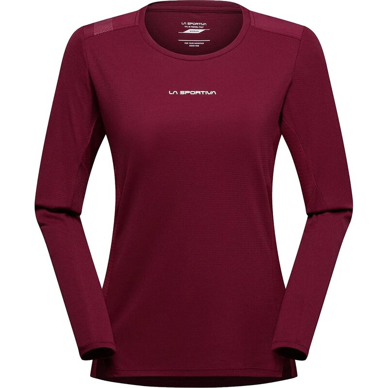 ラスポルティバ レディース トップス Tシャツ 長袖 La Sportiva Beyond Long-Sleeve Top - Women's Redwood/Chalk チョーク｜ReVida 店