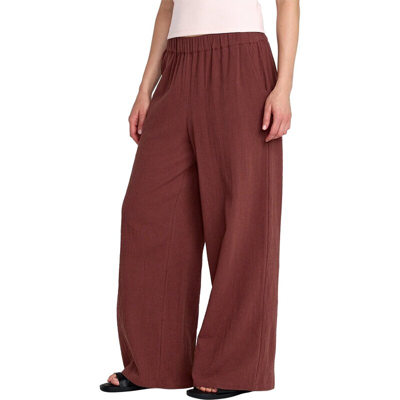 ルーカ レディース ボトムス カジュアルパンツ RVCA New Yume Wide Pant - Women's Terra Brown ブラウン｜ReVida 店