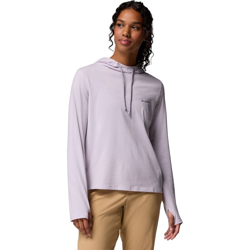コロンビア レディース アウター パーカー・スウェット Columbia Sun Trek II Hoodie - Women's Lavender Pearl パール|ReVida 店