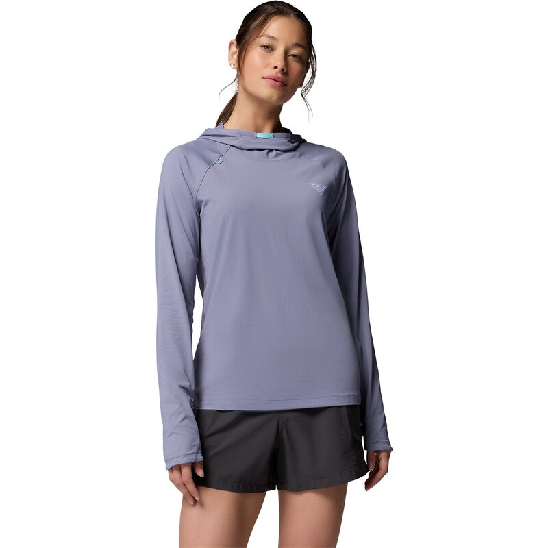コロンビア レディース アウター パーカー・スウェット Columbia Wild Cast Sun Hoodie - Women's New Moon|ReVida 店