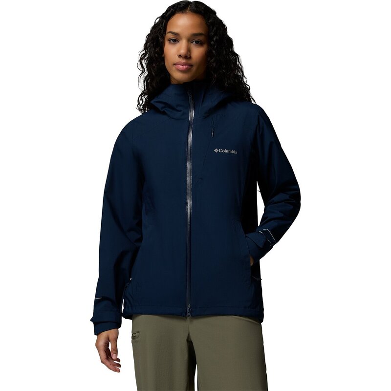 コロンビア レディース アウター ジャケット・ブルゾン Columbia Trailborne 2.5L Shell - Women's Collegiate Navy ネイビー｜ReVida 店