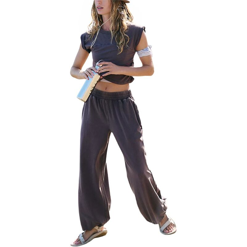 フリーピープル レディース ボトムスカート FP Movement Hotshot Crossover Set - Women's Dark Espresso|ReVida 店