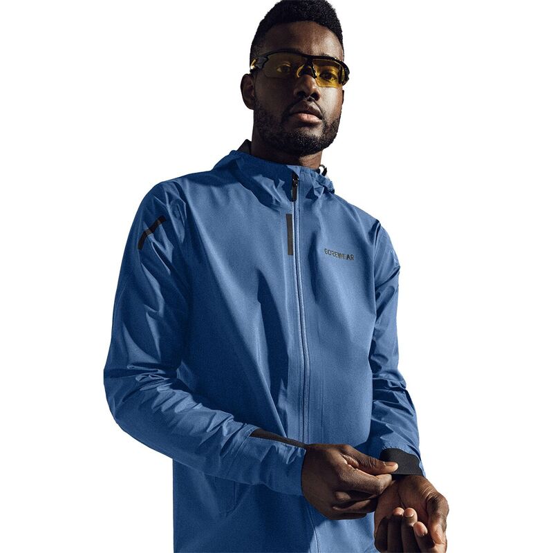 ゴアお召しもの メンズ アウター 上衣・上衣 GOREWEAR Concurve GORE-TEX Jacket - Men\u0027s Cargo Blue 青色