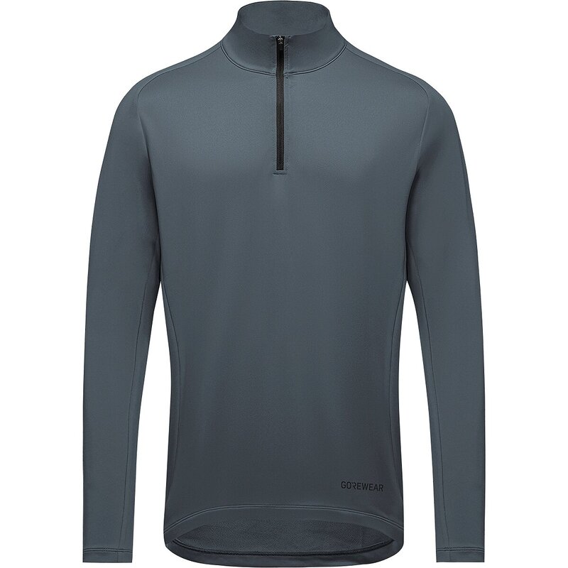ゴアウェア メンズ トップス シャツ GOREWEAR Everyday Mid 1/4-Zip Top - Men's Lab Graphite グラファイト｜ReVida 店
