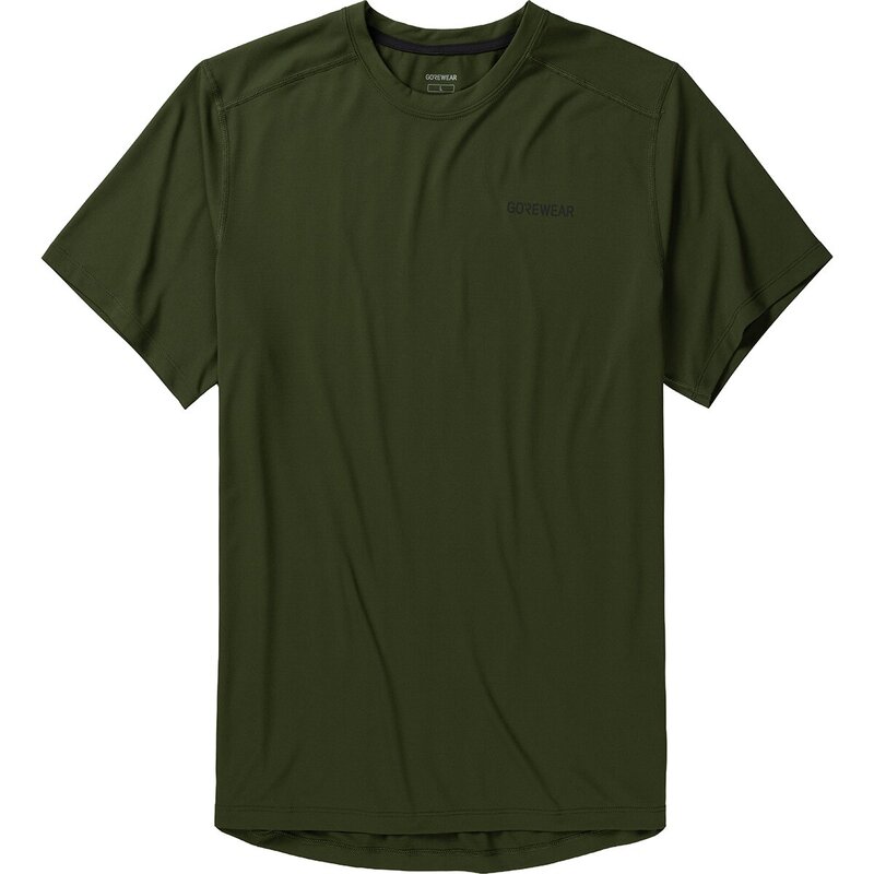 ゴアウェア メンズ トップス シャツ GOREWEAR Everyday Tech T-Shirt - Men's Utility Green グリーン|ReVida 店