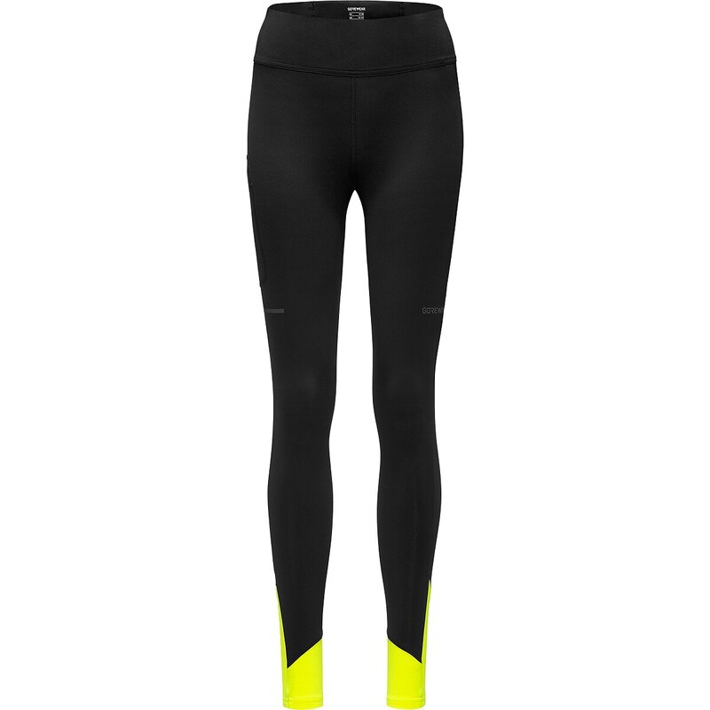 ゴアウェア レディース ボトムス カジュアルパンツ GOREWEAR Concurve Thermo Tight - Women's Black/Neon Yellow ブラック｜ReVida 店